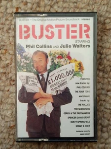 Buster Original Motion Picture Soundtrack Cassette 1988 - Picture 1 of 3
