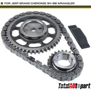 4pcs Engine Timing Chain Kit for Jeep Grand Cherokee Wrangler XJ ZJ YJ TJ 4.0L - Picture 1 of 8