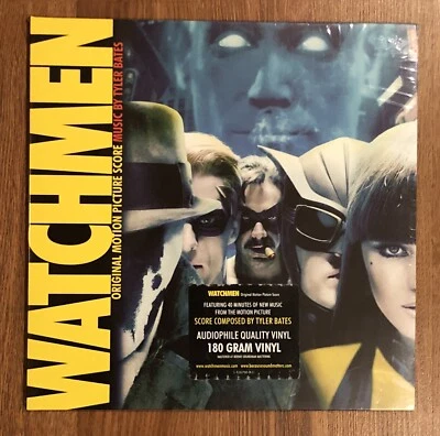 SEALED Watchmen original movie SCORE vinyl LP record soundtrack RARE - Image 1 of 4