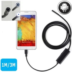BORESCOPE INSPECTION MICRO USB LED TUBE CAMERA PIPE DRAIN OTG for SAMSUNG GALAXY - Picture 1 of 10