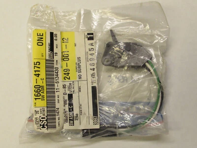 Pontiac Bonneville 1992-1999 maletero interruptor Ajar nuevo de Lote Antiguo GM #16604175 Foto 1 de 2