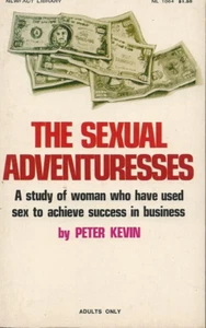 Newfact Library The Sexual Adventuresses by Peter Kevin Vintage Sleaze Paperback - Picture 1 of 2