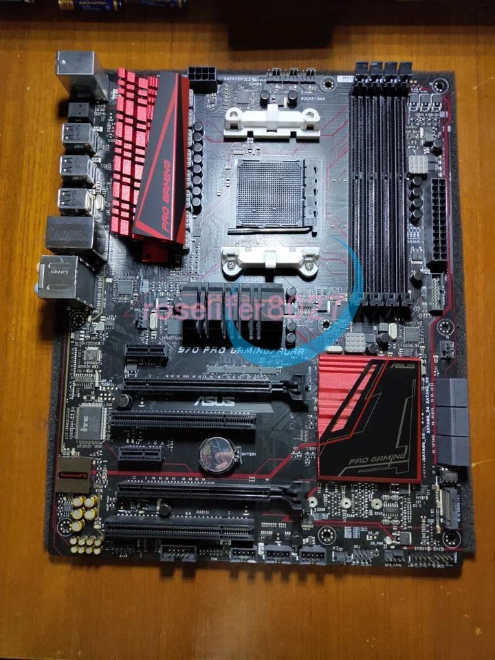 1PCS Used Asus 970 PRO GAMING/AURA esports Motherboard AM3+ AMD 970 DDR3 - Photo 1/1
