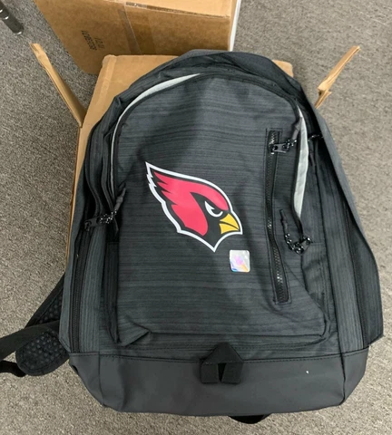 NEW Arizona Cardinals NFL Official Souvenir Black Backpack 12"x18" Cover
