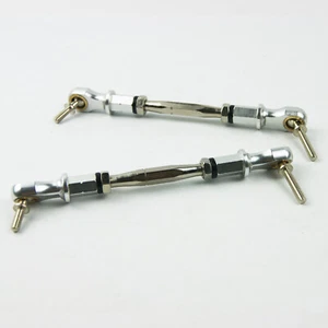 CNC Alloy Steering Turnbuckle Tie Rod Shaft for HPI KM Rovan Baja 5B 5T SS buggy - Picture 1 of 4