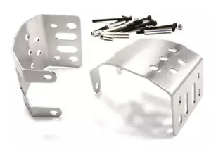 Alloy Skid Plate Assembly (2) for Axial SCX-10 Type Axle - Picture 1 of 1