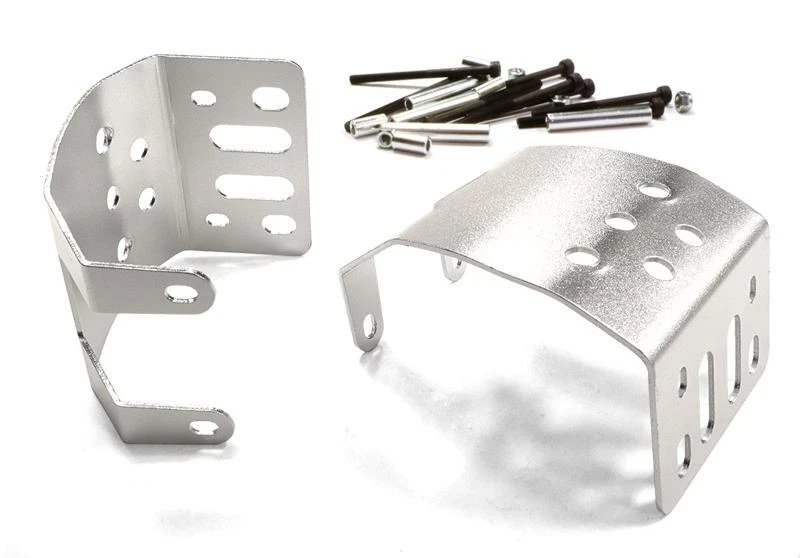 Alloy Skid Plate Assembly (2) for Axial SCX-10 Type Axle - Image 1 of 1
