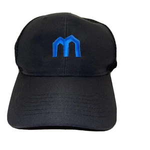 Greg Norman "M" Golf Baseball Cap Mütze ~ schwarz ~ neu mit Etikett ~ Snapback ~ Netzrücken - Bild 1 von 6