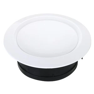 8 Inch Round Air Vent Adjustable Ceiling Diffuser Grill Cover ABS Louver Soff... - Picture 1 of 5