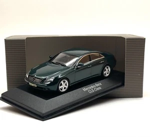 Minichamps B 66961989 Mercedes Benz CLS berlina C219 verde, IMBALLO ORIGINALE, 1:43, F12/15 - Foto 1 di 5