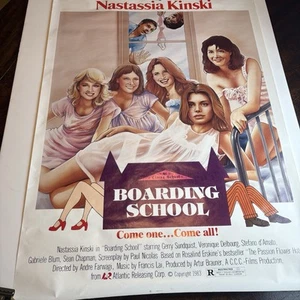 Original 1983 Movie House Poster “Boarding School” Nastassia Kinski 27x41 Rare - Picture 1 of 19