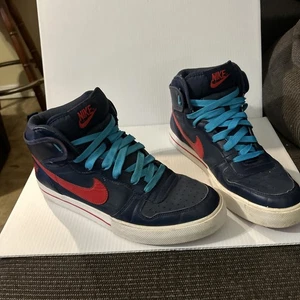 Nike Big AC High Black Men’s Shoes Size 10 Retro Basketball Sneaker - Picture 1 of 5