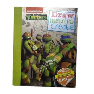 Teenage Mutant Ninja Turtles Draw Inspire Create Activity Book Nickelodeon - Picture 1 of 18