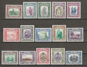 Borneo Norte 1939 SG 303/317 MNH - Imagen 1 de 2