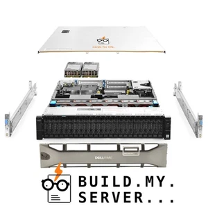 Dell PowerEdge R730xd Server 2.60Ghz 28-Core 192GB RAM 8x 1TB 16x 2TB Rails - Picture 1 of 5