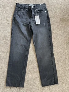 Mango Women’s Black Cropped Jeans Size 6 BNWT - Picture 1 of 1