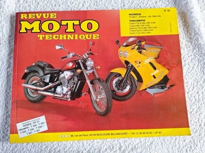 Revue Technique Moto Honda, Triumph - Photo 1/4