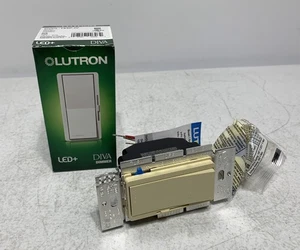 Lutron DVCL-153P-IV Diva LED+ Dimmer 120V Ivory - Picture 1 of 10