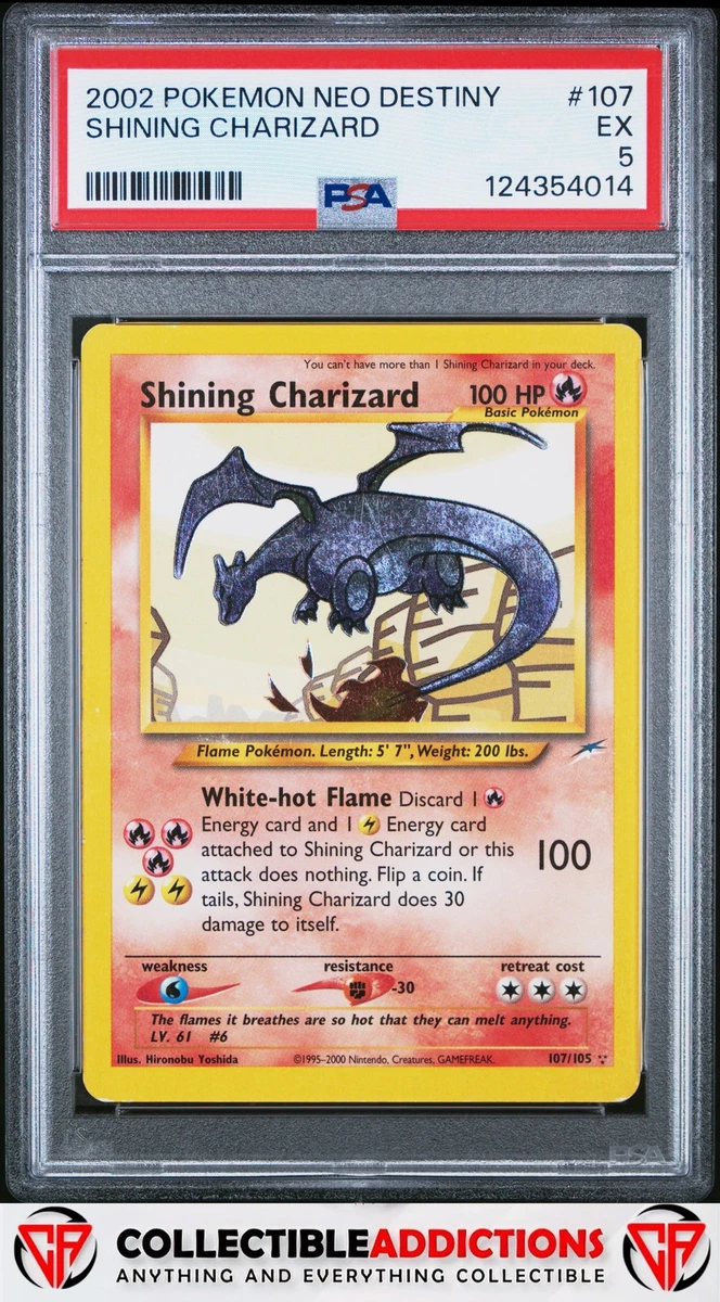 Pokémon TCG Grade 5 Charizard Individual Collectible Card Game