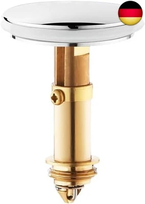 Pop Up Ablaufventil 36mm, Push-Open Ventil Abflussgarnitur, Ablauffilter - Bild 1 von 2