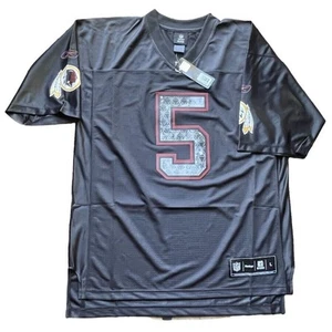 NWT Reebok Washington Redskins Commanders McNabb Jersey Sewn Black L Men - Picture 1 of 6