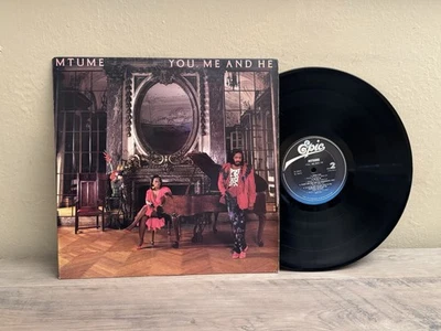 MTUME YOU ME AND HE CONTEMPORARY R&B FUNK SOUL BOOGIE EPIC LABEL VINYL LP - Image 1 of 4