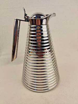 Jarra térmica de cobre cromado al vacío de vidrio Alfi para frío y calor, 1,0 L Foto 1 de 4