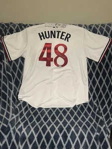 Tori Hunter Twins Autographed Majestic/Nike MLB Jersey - Picture 1 of 3