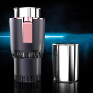 12V 20W Cup Kühler/Wärmer Auto Electric Cup Getränkehalter Schwarz Travel - Bild 1 von 12