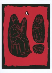 LOUSTAL AUBADE TIRAGE A4 POUR PROJET PORTFOLIO - Picture 1 of 1