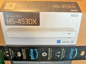QNAP HS-453DX with 8GB RAM, 10GbE Connectivity, and HDMI 2.0 4K Output - Picture 1 of 9