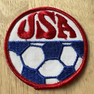 Parche de fútbol vintage de Estados Unidos 🇺🇸  Foto 1 de 4