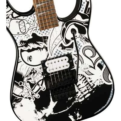 Jackson X Series Dinky DK1 H - Skull Kaos - Image 1 of 4