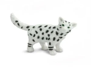 Miniature Dollhouse Fairy Garden Plastic Egyptian Mau Cat - Buy 3 Save $5 - Picture 1 of 1