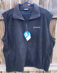 NEU mit Etikett Columbia Sportswear Stretch Fleece Weste Gr. XL anthrazit grau - Bild 1 von 7