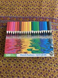 Springbok - Pencil Pushers - 500 Piece Jigsaw Puzzle - 18" x 23.5" 