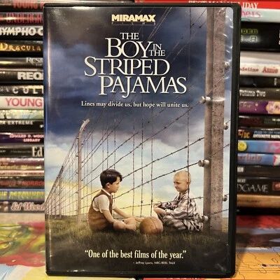 The Boy in the Striped Pajamas 2008 DVD Vera Farmiga WWII Historical Drama - Image 1 of 4
