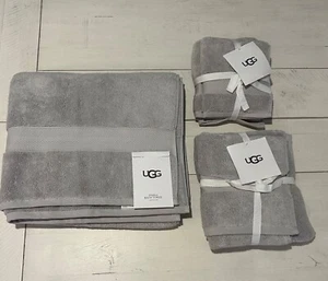 UGG Pasha Stone (Grigio) Asciugamano da bagno, asciugamani e salviette NUOVO - Foto 1 di 9