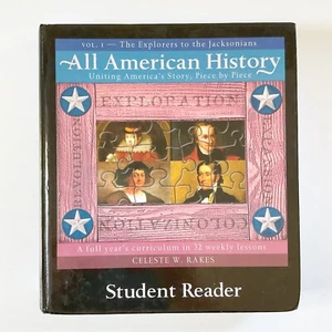 All American History Vol 1 Student Reader BookCeleste W Rakes 2006 - Imagen 1 de 23