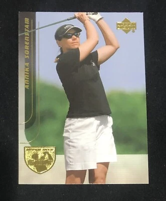 2004 Upper Deck Golf Annika Sorenstam Card #17 - Image 1 of 2