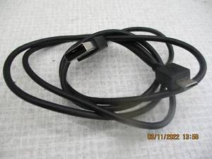 20 cm USB A Stecker auf Micro-B 2.0 Stecker, schwarz, 90 cm lang - Zdjęcie 1 z 1