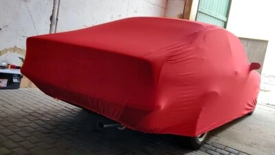 Cubierta protectora de coche de garaje completa roja con bolsillos de espejo para Opel Kadett C-Coupe Foto 1 de 4
