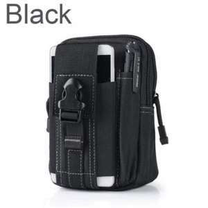 Universal Outdoor Molle iPhone Smartphone Taktische Militär Gürteltasche schwarz - Bild 1 von 4