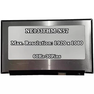 NE133FHM-N57 13.3 Inch Display Panel LCD LED Screen Replacement EDP 30Pins FHD - Picture 1 of 2