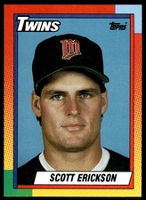 1990 Topps Traded Scott Erickson Rookie Minnesota Twins #29T