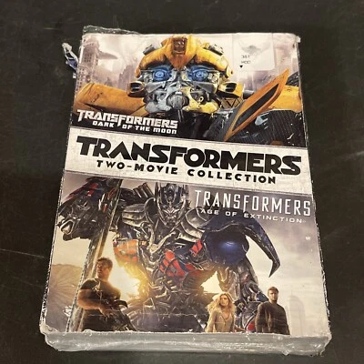 Transformers Dark of the Moon & Age of Extinction DVD Two-Movie Collection NEW - Image 1 of 4