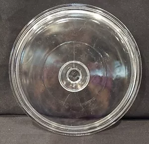 CORNING NY USA 37 LID ONLY Round Glass Replacement 8.75" Edge To Edge Vintage - Picture 1 of 7
