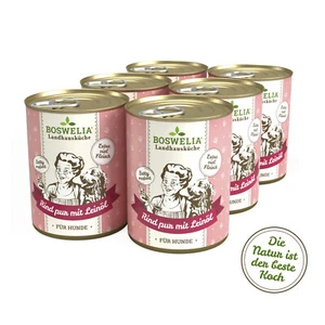 Betty`s Landhausküche Hund Rind pur mit Leinöl 6x 400g Ds. (8,13€/1kg) - Bild 1 von 1