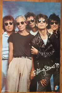 ROLLING STONES '89 poster RSP001 Brockum 22 x 35 - Picture 1 of 7