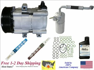 New A/C AC Compressor Kit For 1999-2001 Ford F-150 F-250 (4.6L, 5.4L only) - Picture 1 of 14